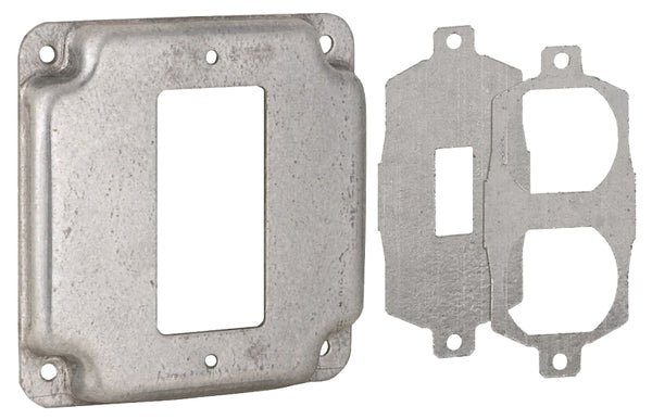 Raco 808U Electrical Box Cover Silver
