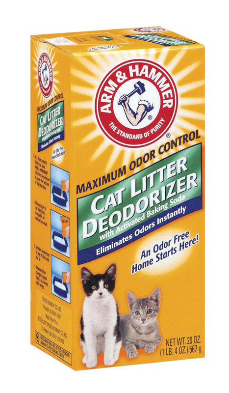 Arm & Hammer Cat Litter Deodorizer, 20 Oz, Orange 1.25 Pound (Pack of 1)
