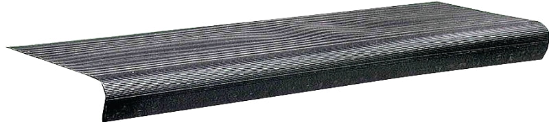 M-D Building Products 75556 Residential 9-1/8-Inch by 24-Inch Vinyl Stair Treads, Black