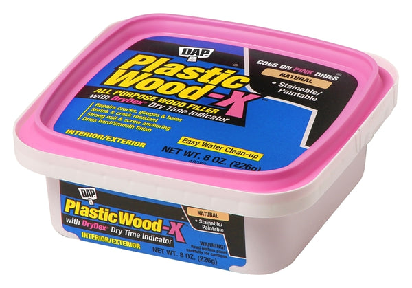 DAP 541 Series 00541 1/2pt Natural Plastic Wood-X w/Drydex, 1/2 Pint 7079800541