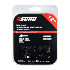 echosari Replacement Saw Chain, 12 in.L, 45 Links 91PX45CQ