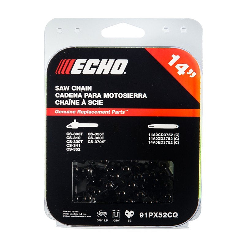 Replacement Saw Chain, 14 in.L, 52 Links