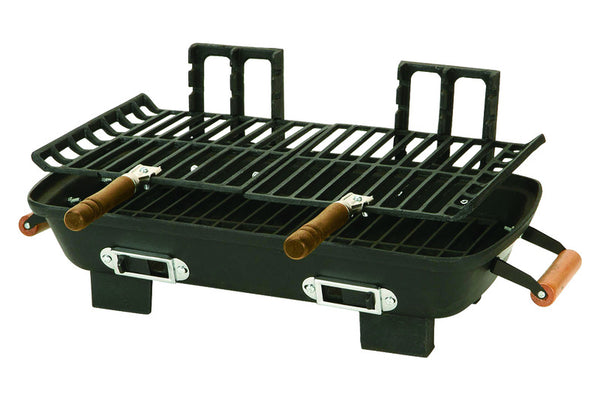 Kay Home Products Marsh Allen 30052 Cast Iron Hibachi 10 by 18-Inch Charcoal Grill