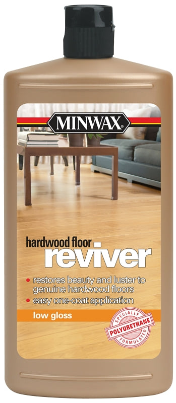 Minwax Available 609604444 Hardwood Floor Reviver, 32 Ounce, Low Gloss, 32 Fl Oz