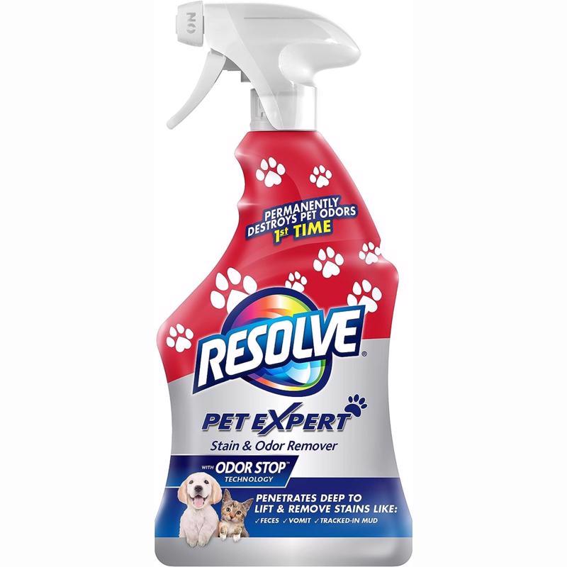 Resolve Pet Expert Carpet & Upholstery Cleaner - Removes Stains and Odors, 22 oz