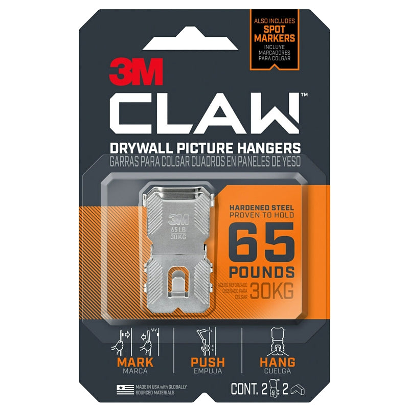 3M Claw Drywall Picture Hanger 3PH65M-2ES
