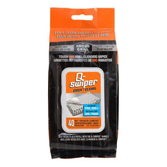 Proud Grill Company Q-Swiper Grill Cleaning Wipes - 40 Count. Bristle Free and Wire Free Grill Cleaner. Safe Way to Remove Grill Grease and Grime for a Healthy Grill. Use with Q-Swiper Grill Brush (Sold Separately) 2400C