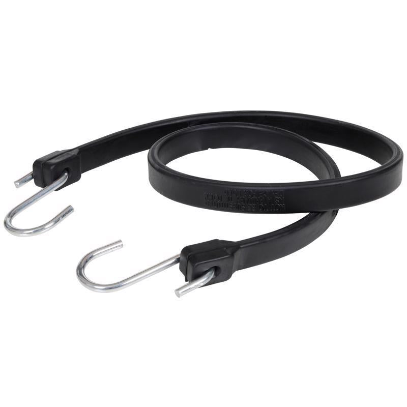 Hampton Products International Corp Keeper 35 in. L Black Rubber Tarp Strap - Case of: 1010