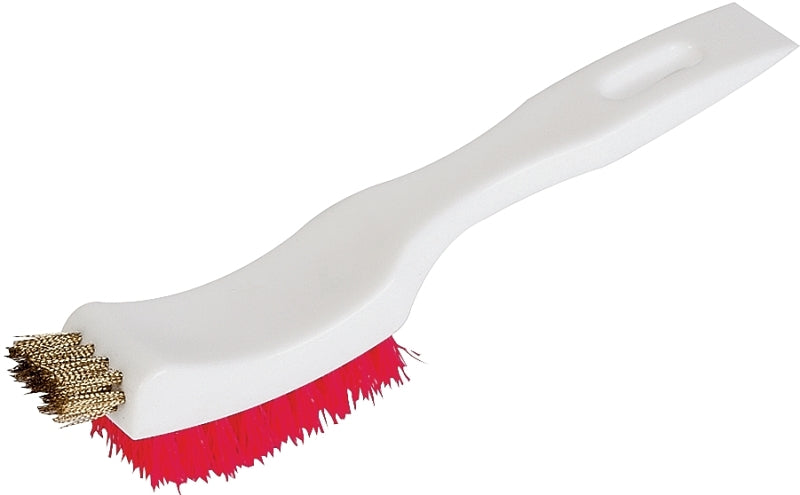 DQB Industries 08356 Dqb 8356 3-in-1 Stripping Brush, Bristle Trim, Plastic Handle