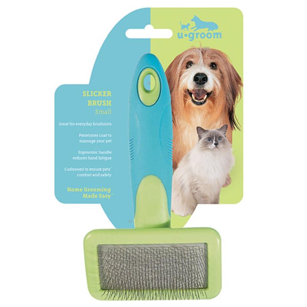 Master Equipment UGroom Blue Cat/Dog Slicker Brush 1 pk US7352 14