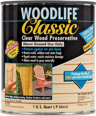 Rust-Oleum WOODLIFE 902 Wolman Classic Clear Wood Preservative-Above Ground, Quart, 128 Fl Oz 00902