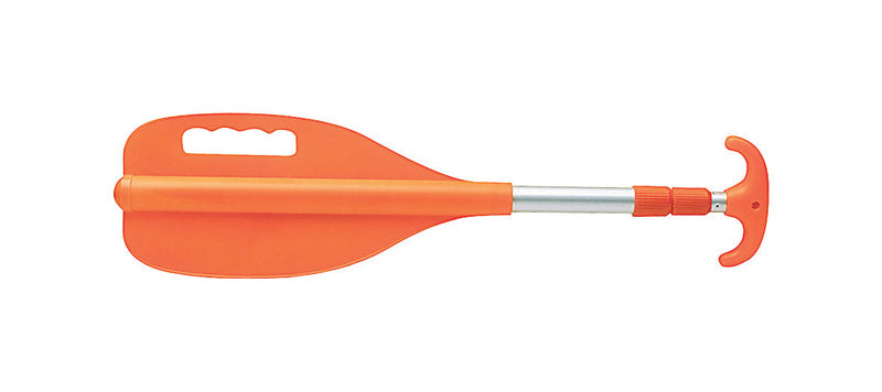 Seachoice Emergency Multi-Purpose Telescoping Boat Hook and Paddle, Orange, 18-31 In.