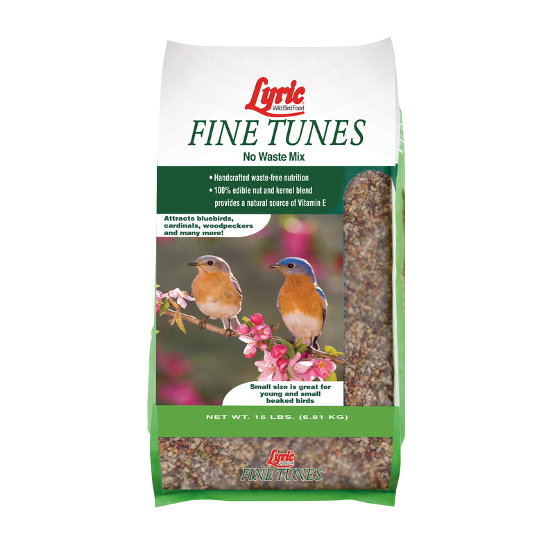 Lyric 2647410 Fine Tunes Wild Bird Food No Waste Mix 15Lbs. Quantity 60
