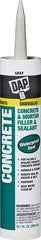 DAP Concrete and Mortar Filler and Sealant, Gray, 10.1 Oz (7079818096)