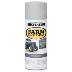 Rust-Oleum 280146 Farm & Implement Spray Primer 12 oz, Gray Primer