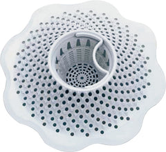 Danco 10306, Tub Protector Hair Cather and Strainer, Hair Drain Clog Prevention Drain Snake, Snare and Auger