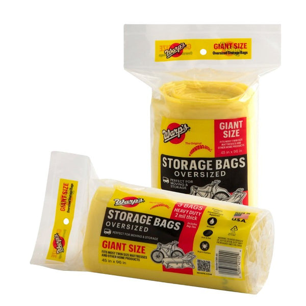 Warp Brothers CB-45 Banana Bags 3-Count Storage Bags, 45-Inch by 96-Inch