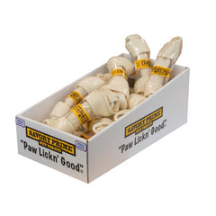 S & M Professionals Inc Savory Prime Large Adult Knotted Bone Natural 8-9 in. L 14 pk 909