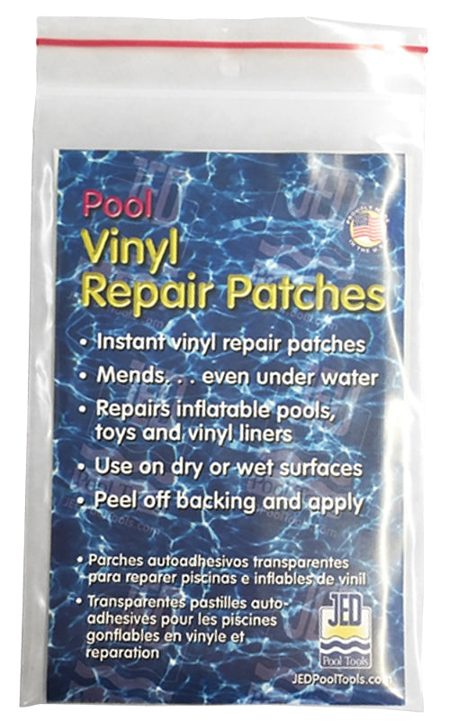JED Pool Tools 35-240 Pool and Spa Repair Patches, Self-Adhesive
