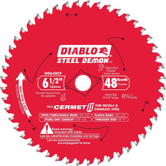 Freud Diablo D0648CFA 6.5" x48T Steel Demon Ferrous Cutting Circular Saw Blade 2-Pack