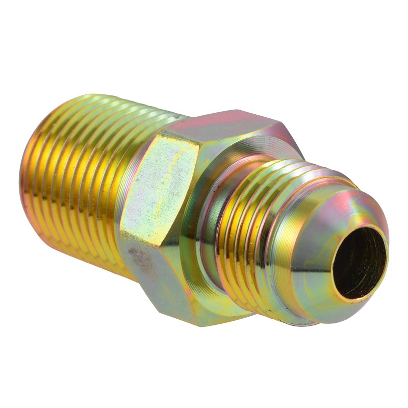 Eastman 3/8 Inch OD Flare x 3/8 Inch MIP Gas Fitting Adapter for Natural Gas and Liquid Propane, 65708B (2-Pack)