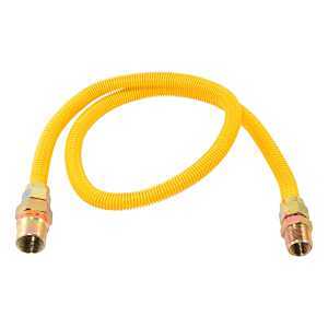 EASTMAN 1/2-in OD Outlet Stainless Steel Gas Connector Kit