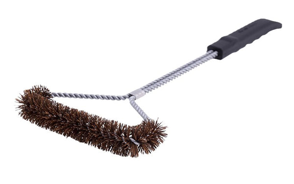 Broil King 65648 Grill Brush Tri-Head Twisted Palmyra