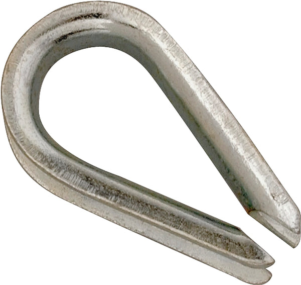 Campbell T7670629 1/4" Galvanized Wire Rope Thimbles