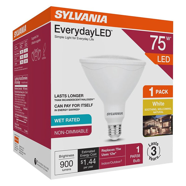 Sylvania Bulb LED PAR38 Bright WHT 75W 42035