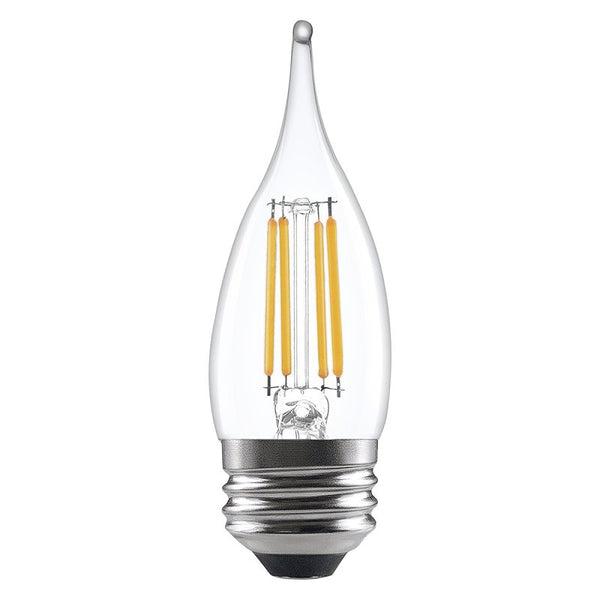 Sylvania 42096 - LED5B10BENTDIM935CL13YTLBL2 12/CS 2/SKU Candle Tip LED Light Bulb (2-Pack)