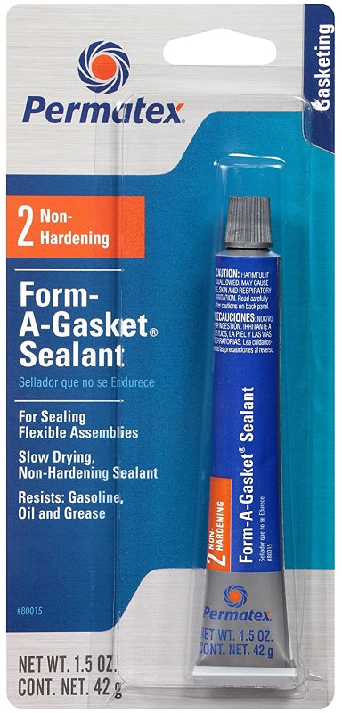 Permatex 80015 1.5oz 2 Form-A-Gasket Tube