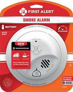 First Alert Battery-Powered Ionization Smoke Detector