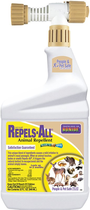 Bonide Repels-All Animal Repellent, 32 oz Ready-to-Spray