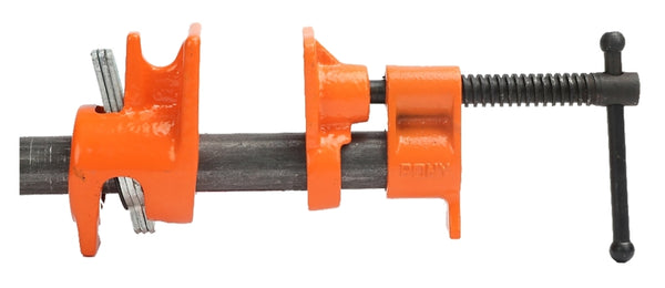 Pony Jorgensen 52 Pipe Clamp, Fixture for 1/2-Inch Black Pipe, Pack 1