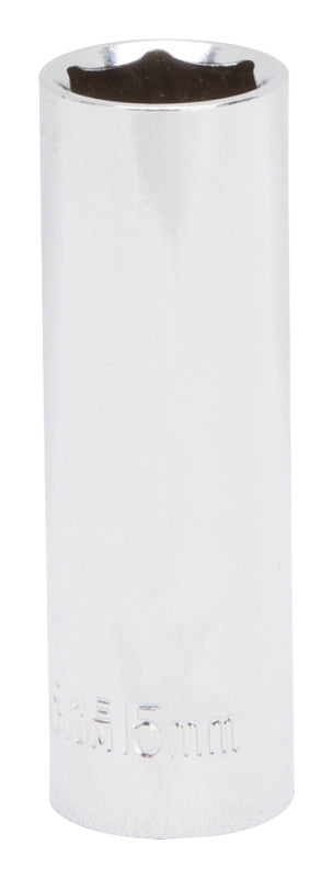 MINTCRAFT MT6507032 1 1 1 Deep Socket 15mm 3/8 Drive, 6-Point