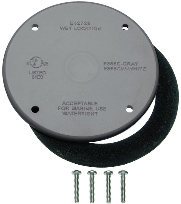 CARLON E365C-CAR 4" Round Weatherproof Cover