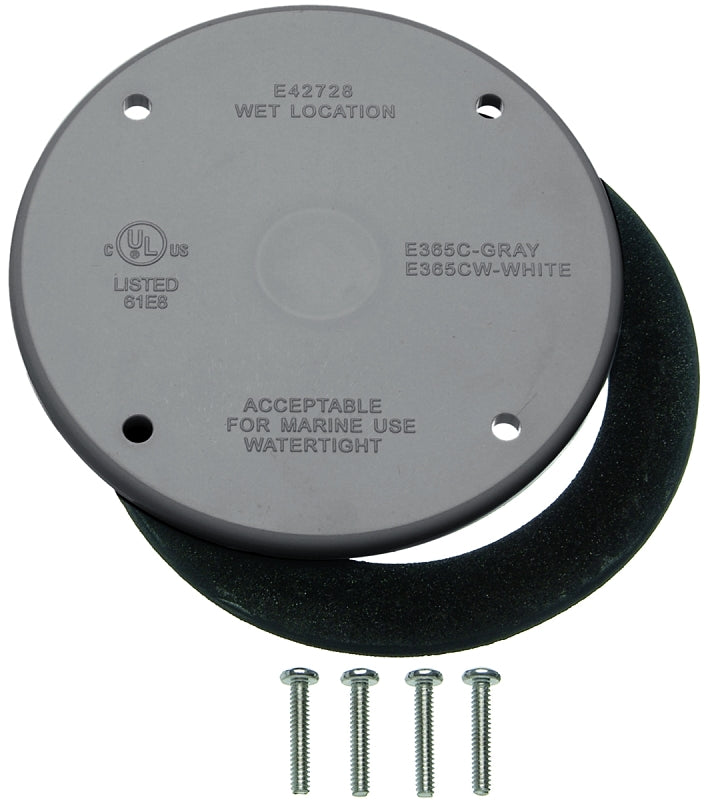 CARLON E365C-CAR 4" Round Weatherproof Cover