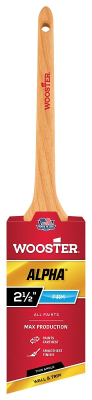 Wooster Brush 4230-2 Alpha Thin Angle Sash Paintbrush, 2-Inch