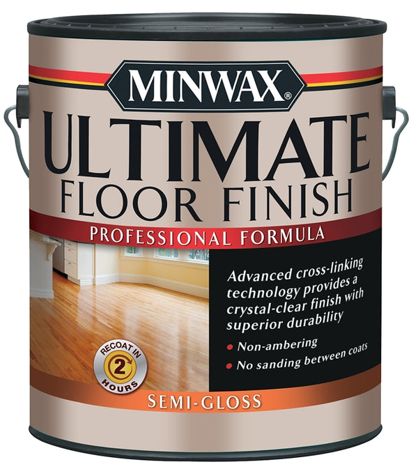Minwax 131020000 Utimate Floor Finish, Semi-Gloss, 128 Fl Oz