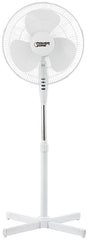 Manufacturers Direct Homebasix Oscillating Floor Fan, White/Black FS-40E