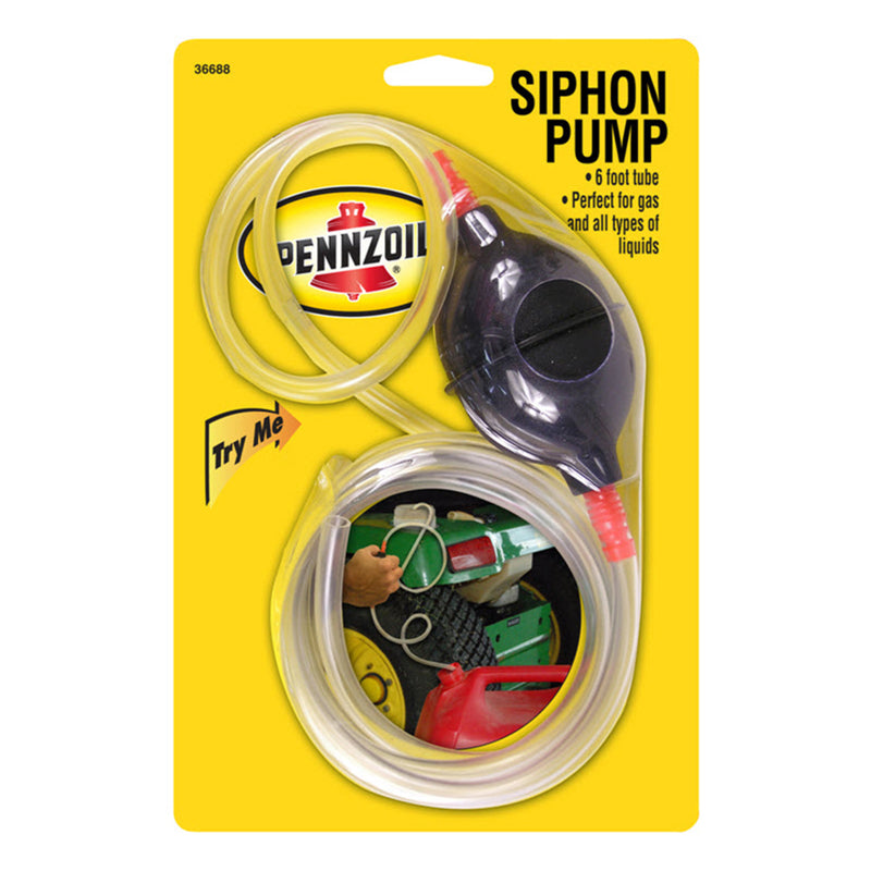 Pennzoil 36688 Pennzoil 6' Tube with Siphon Pump