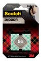 Scotch Permanent Mounting Squares, 4 Squares holds up to 1 lb, 16 x 1-Inch Squares, White 111-24