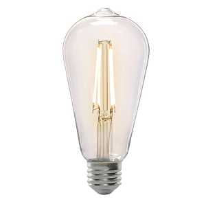 Vintage Edison LED Bulb, 5.5W (60W Replacement), Dimmable, Warm Light, 2-Pack by Feit Electric