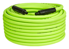 Legacy Manufacturing Flexzilla Flexible Air Hose, 3/8 in 100 ft L, 300 psi Working, -40 to 140 deg F, Hybrid Polymer HFZ38100YW2-N/CA