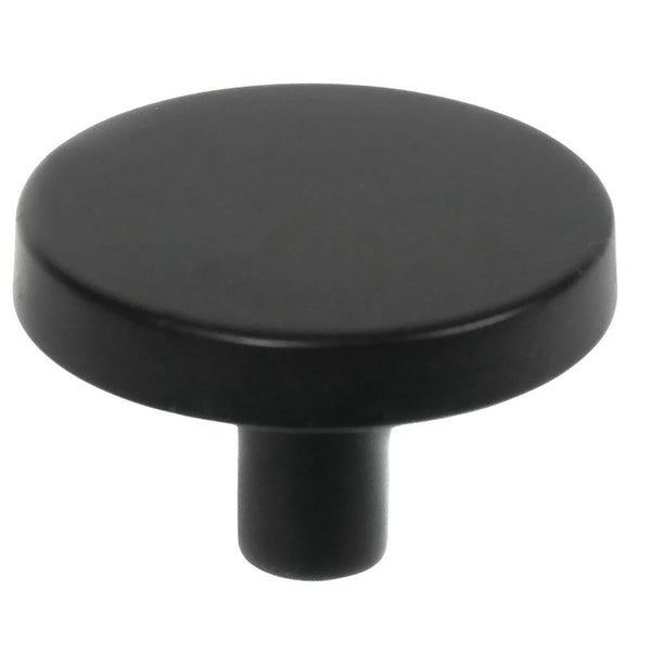 Laurey, 34520, 1 1/4" Tech Knob - Matte Black