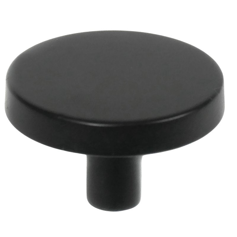 Laurey, 34520, 1 1/4" Tech Knob - Matte Black