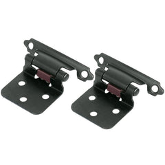 Laurey 59933 Cabinet Hinge, Matte Black