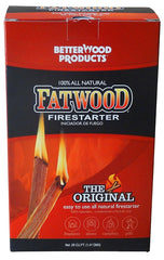 Better Wood Products Fatwood Firestarter Box, 1.5-Pounds 9983