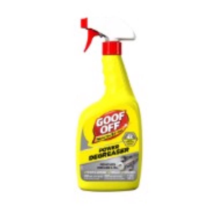 Goof Off Power Cleaner and Degreaser for Mechanics– 32 oz. Trigger Spray Bottle