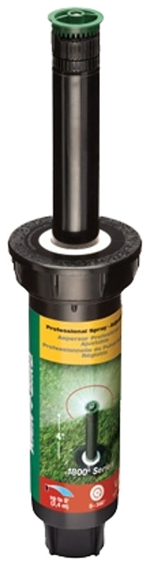 Rain Bird 1804AP8 Professional Pop-Up Sprinkler Adjustable 0-360° Pattern, 6' -8' Spray Distance, 4" Height